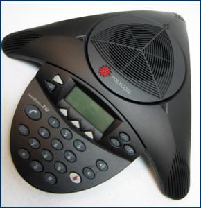 Polycom SoundStation2W (Expandable) 1.9 GHz DECT Wireless, 24 hour talk time battery, Expandable with 2 EX mics (sold as accessory), Secure voice encryption, Cell phone connection