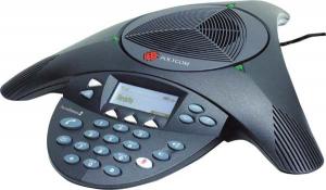 Polycom SoundStation2 conference phone, non-expandable, w/display