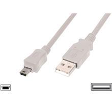 MANHATTAN, USB 2.0 cable A to mini USB, 1.8m