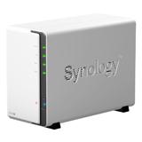 Synology DiskStation DS-212j duomenu serveris NAS 2x0TB/1.2GH /256MB/1xGB LAN, DLNA Certified Media Server, 24x7 BT, FTP, HTTP, eMule, and NZB download center without a PC, max talpa 6TB (2X 3TB HDD) {DS212j}