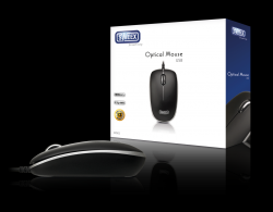 Sweex MI502 Optical 1000 DPI Mouse USB, Black