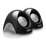 Sweex SP130 Notebook 2.0 Speaker Set Jet USB, Black