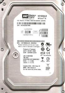 WD1600AAJB-00WRA0