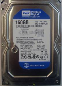 WD WD1600AAJB 160GB 8MB 7200rpm UATA100