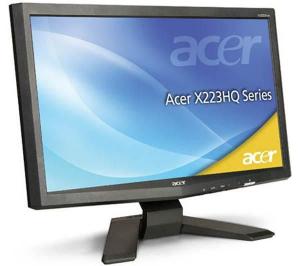 ACER X223HQBbmd 21.5" wide TFT Screen monitorius