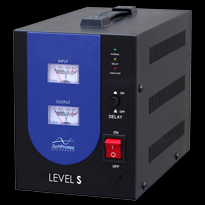 SelfProtec Level 3000S Automatic Voltage Regulator 3000VA (1800W),  Analog display ,  2 rozetes