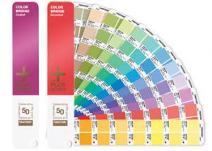 PANTONE PLUS ColorBridge Set Coated & Uncoated spalv palet , 1677 process colour simulations of all solid PANTONE Colors (GP4102, GP-4102)