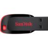 SANDISK 4GB USB2.0 Flash Drive Cruzer Blade, Black/Red {SDCZ50-004G-B35}