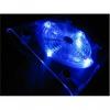 Neiojamo kompiuterio auintuvas ABB YL-828 Notebook Coolerpad, 1x 190mm fan on USB, Blue led