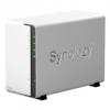 Synology DiskStation DS-212j duomenu serveris NAS 2x0TB/1.2GH /256MB/1xGB LAN, DLNA Certified Media Server, 24x7 BT, FTP, HTTP, eMule, and NZB download center without a PC, max talpa 6TB (2X 3TB HDD) {DS212j}