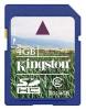 KINGSTON 4GB SDHC CARD CLASS 4