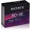 Sony Pack of 10 10BNE25BSS BD-RE 25 GB Rewritable Blu-ray Discs code:4905524663549