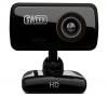 Sweex WC060 HD Webcam Pearl +Built-in Microphone (Optical sensor size 1/3 ", Sensor resolution 1600 x 1200, Sensor SNR: 43 dB, Sensor dynamic range: 71 dB ) USB2.0, Black